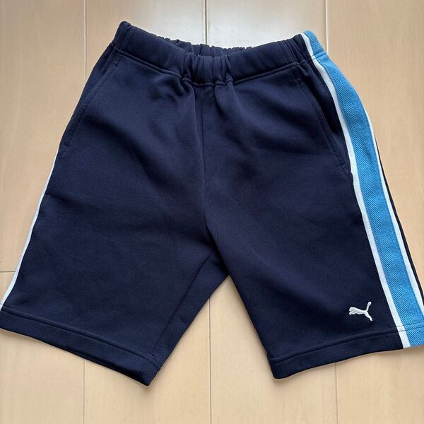 PUMA ハーフパンツ 130ネイビー ボーイズスポーツ