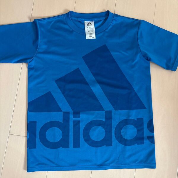 adidas キッズ Tシャツ 150 青