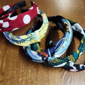 カラフルなカチューシャ 5点セット まとめ売り