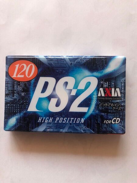 AXIA カセットテープ ハイポジ 120分 PS-2 新品