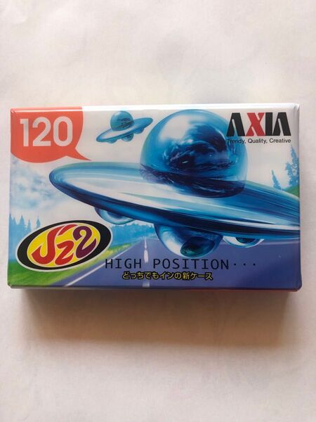 AXIA カセットテープ ハイポジ 120分 JZ2 新品