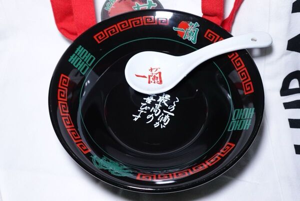 一蘭特製 食器セット 2021年ららぽーと上海金橋限定 数量限定 れんげ付き 激レア