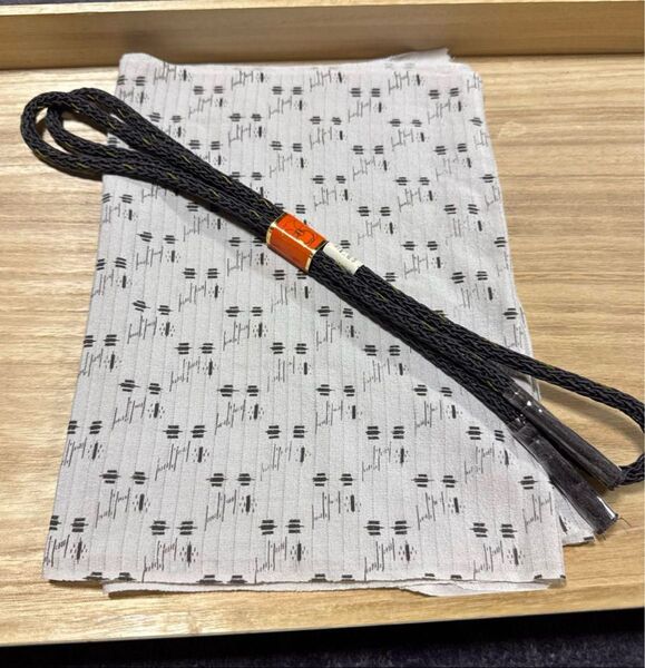 夏帯締めと夏帯揚げのセット 正絹 未使用 美品 正絹 夏物 夏用 絽