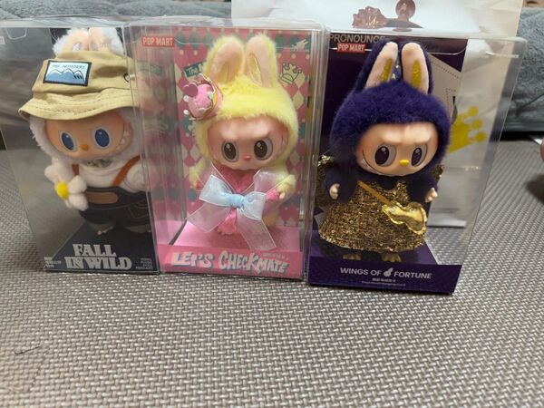 POP MART ラブブ ぬいぐるみFALL CHECKMATE WINGS
