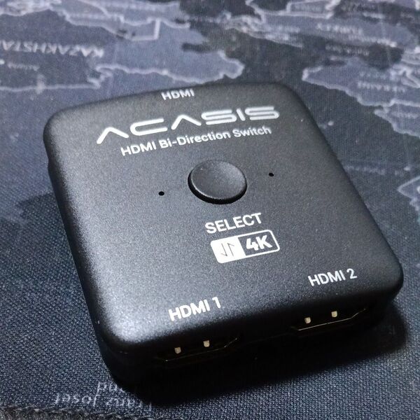 ACASIS HDMI 分配器 2入力1出力 4K セレクター