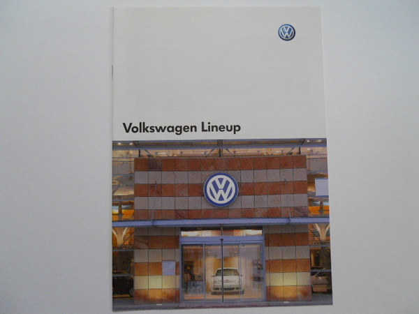 VW　フォルクスワーゲン　ラインナップ　2008年5月版　カタログ