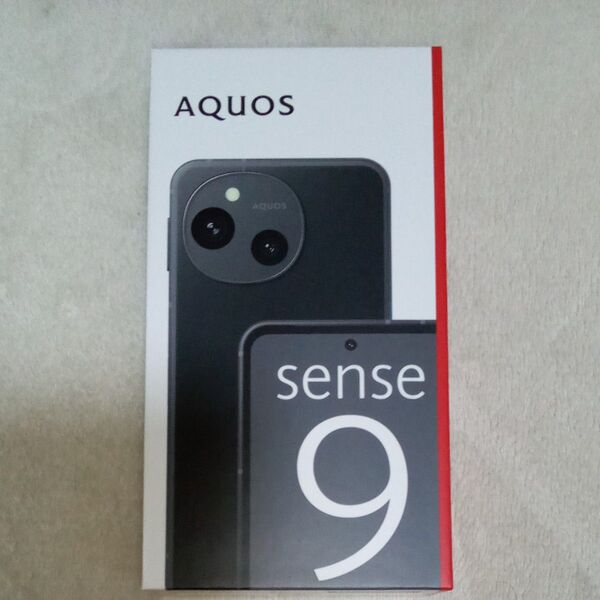 新品未開封 SHARP AQUOS sense9 SH-M29 8GB/256GB SIMフリー ブラック