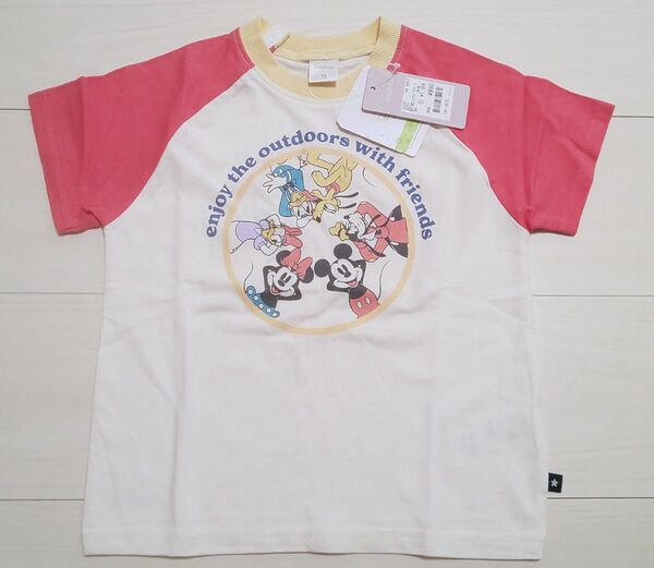 新品タグ付き/futafuta/フタフタ/Disney半袖Tシャツ/95cm