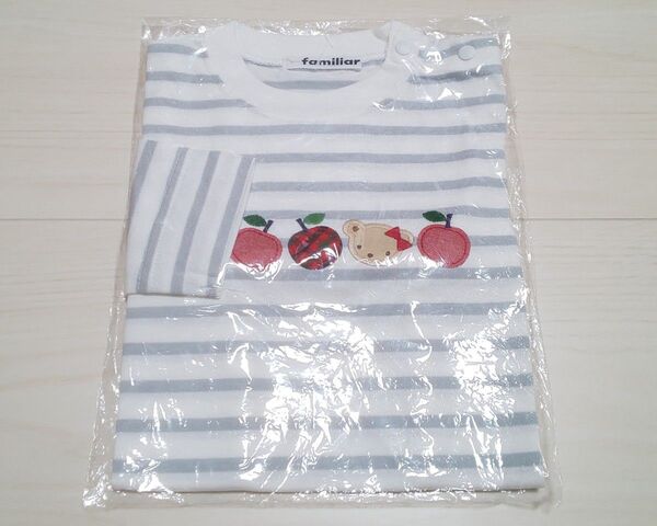 新品未開封/familiar/ファミリア/Tシャツ【長袖】/size90cm