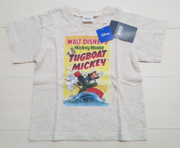 新品タグ付き/BREEZE/ブリーズ/Disney半袖Tシャツ/100cm