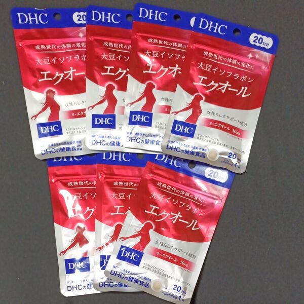 【7袋セット】DHC 大豆イソフラボン エクオール 20日分(20粒)