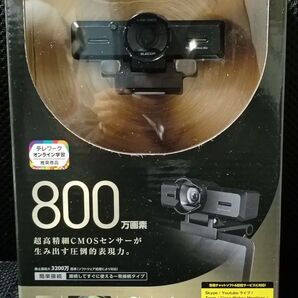 超高精細Full Hd対応800万画素Webカメラ UCAM-C980FBBK (ブラック)