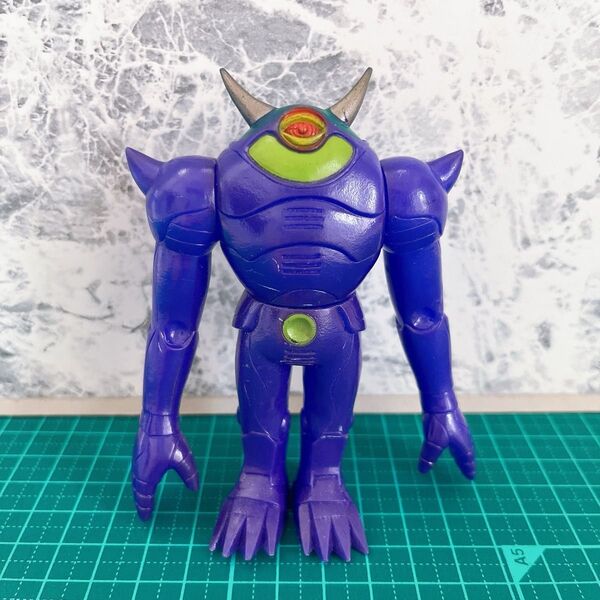 【当時物】クローバー 無敵ロボトライダーG7 バイオス ソフビフィギュア 高さ約10.5cm ロボットアニメ 昭和レトロ