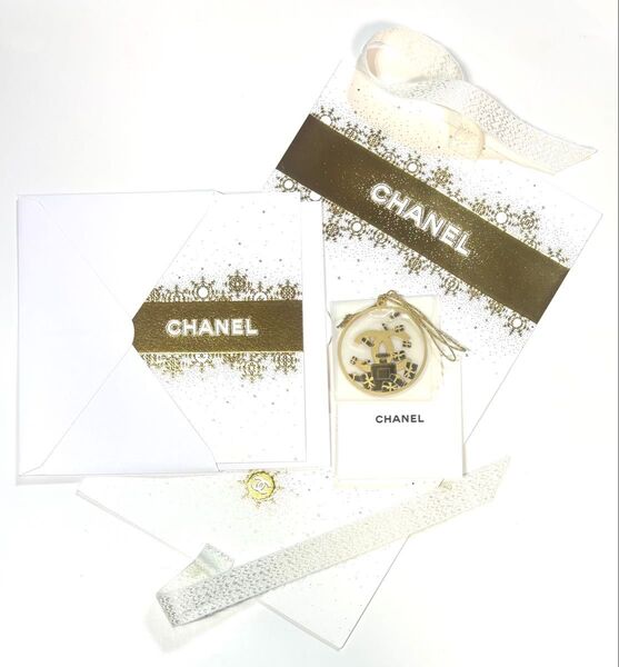 CHANEL クリスマスオーナメント・ギフトボックス・メッセージカード