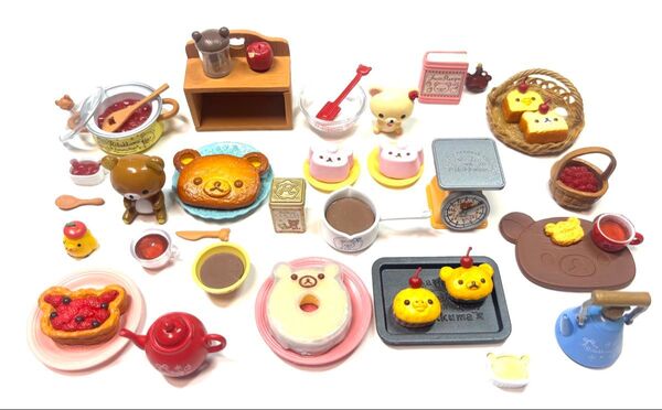 リラックマ リーメント ミニチュア フィギュア ホームメイドクッキング