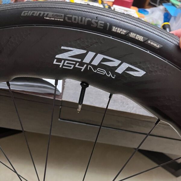 zipp454nsw tubeless シマノ 12S フリーボディ