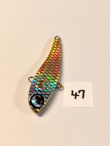 NO.47 金チャタ60☆ 蒸着金メッキ複合転写☆