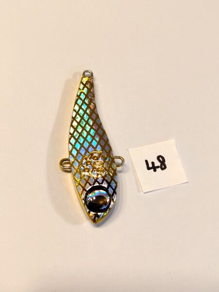 NO.48 金チャタ60☆ 蒸着金メッキ複合転写☆