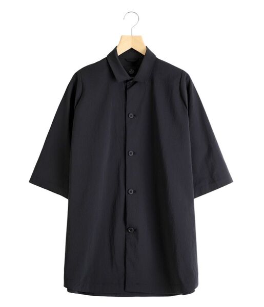 TEATORA 25SS CARTRIDGE SHIRT S/S DR 3 半袖 ブラック シャツ