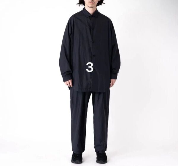 TEATORA 25SS HOVERLAYER CARTRIDGE SHIRT S/S - HL BLACK 3 テアトラ