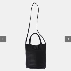 Morphee 2WAY SMALL TOTE(S size)BLACK モルフェ レザー ショルダーバッグ バッグ