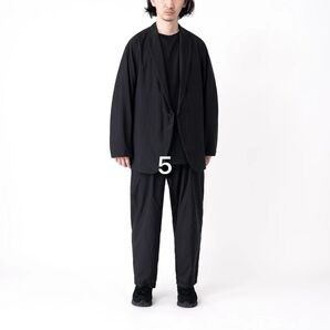 TEATORA HOVERLAYER WALLET PANTS RESORT - DR #BLACK 5 ブラック