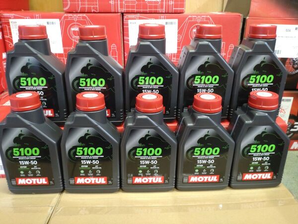 モチュール MOTUL 5100 4T MA2 15w50 1L 10缶 10本セット 国内正規品 エンジンオイル