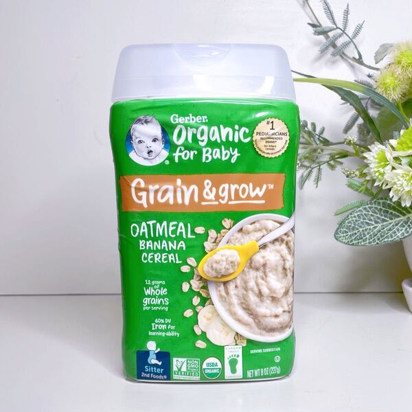 Gerber ガーバー organic オーガニック オートミール
