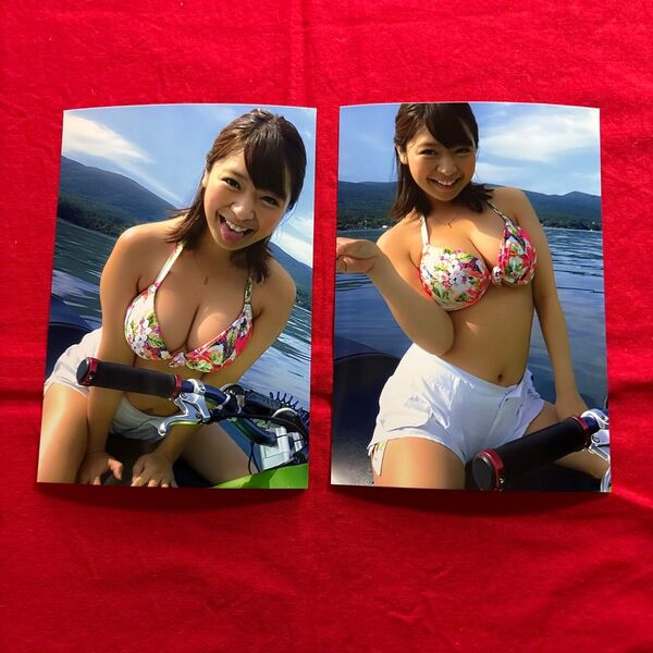 尾上若葉 写真 L判サイズ 2枚