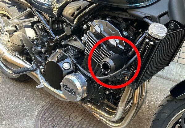 Z900RS スライダー 18-25 エンジンスライダー フレームスライダー