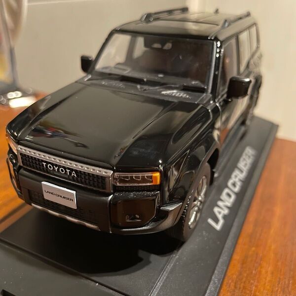 カラーサンプル ミニカー ランドクルーザー250 非売品ミニカー ブラック