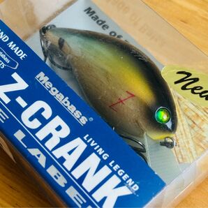 新品 Megabass メガバス Z-CRANK Zクランク BLUE LABEL BALSA バルサ AYU アユ