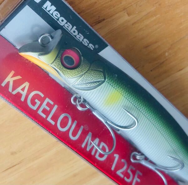 新品 Megabass メガバス KAGELOU カゲロウ MD 125F OBORO AYU 朧アユ