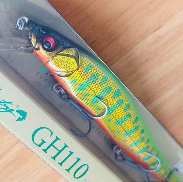 新品 Megabass メガバス GH110 GREAT HUNTING グレートハンティング ワンテン LZ LIME BACK