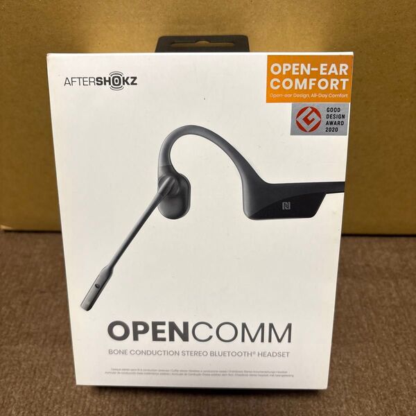 【中古、訳あり!!】AfterShokz骨伝導イヤホンOPENCOMM Shokz