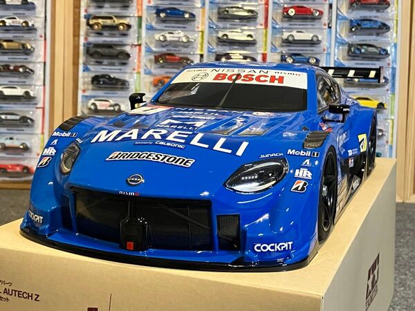 タミヤ ラジコン Nissan Z GT500 塗装済 スペアボディ 1/10