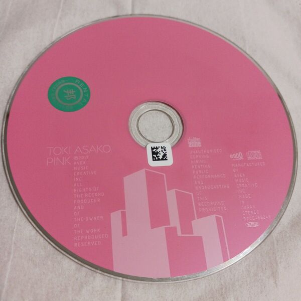 PINK 通常盤 土岐麻子 CD レンタル落ち ディスクのみ