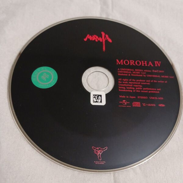 MOROHA IV 4 CD レンタル落ち ディスクのみ モロハ