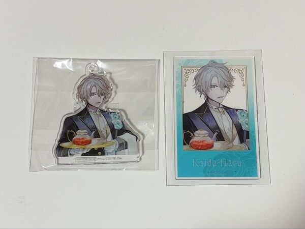 VΔLZ and GALLERY Cafeコラボカフェ アンドギャラリー 特典 アクキー アクリルカード クリアカード 甲斐田晴