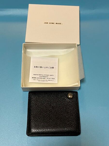 JAM HOME MADE 二つ折り財布 REIWA ブラック