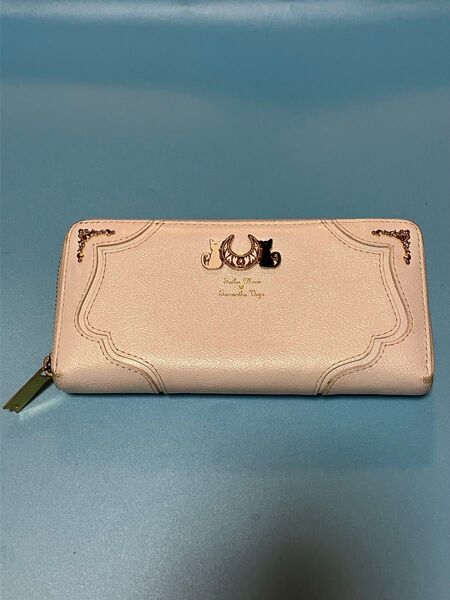 サマンサヴェガ セーラームーン ルナ&アルテミス ロングウォレット 長財布 ホワイト
