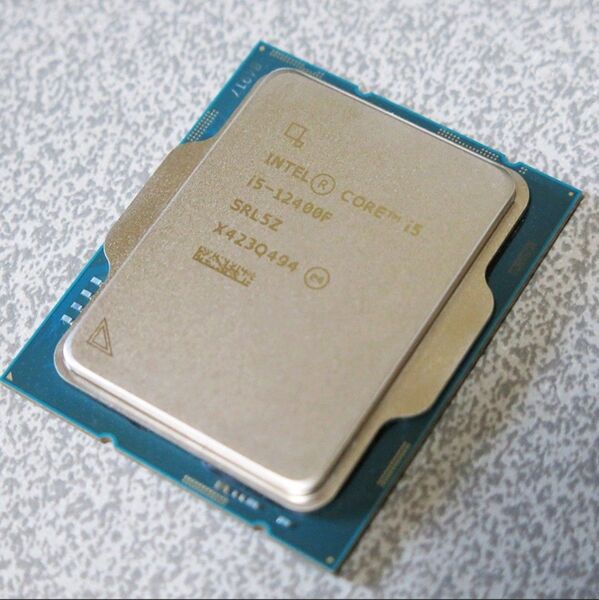 Intel Core i5-12400f 動作確認のみの新品!