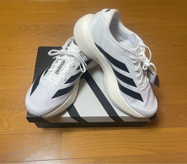 アディダス ADIZERO EVO SL 27センチ 新品未使用品 エヴォSL ランニング シューズ 箱付き