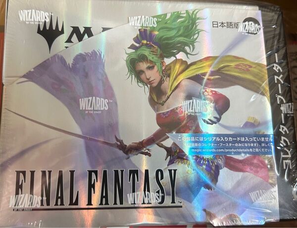 MTG FINAL FANTASY 日本語版 コレクターブースター 新品未開封 ファイナルファンタジー マジック:ザ・ギャザリング