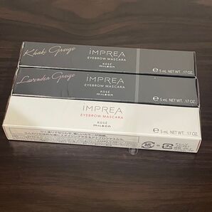 インプレア アイブロウマスカラ 3本セット