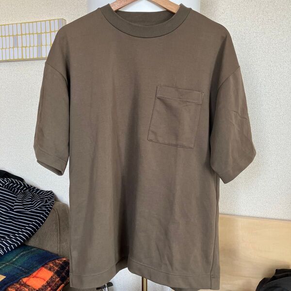 MUJI 無印良品 紳士 涼感UVカットワイド半袖Tシャツ Lサイズ