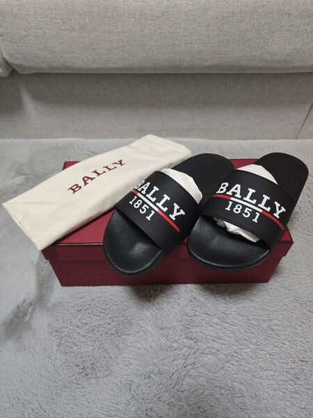 新品未使用 BALLY サンダル メンズ 黒 26cm