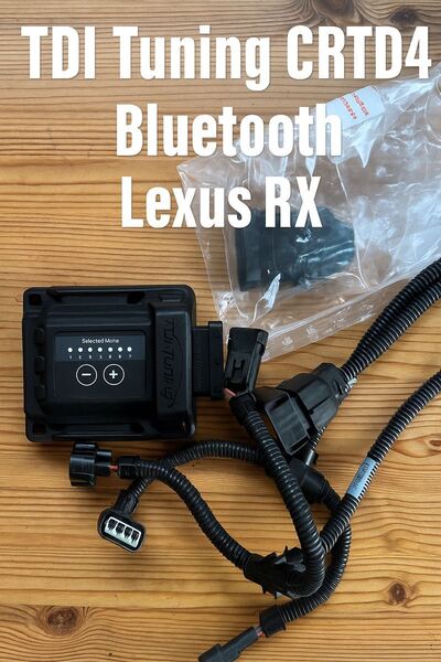 TDI Tuning CRTD4 レクサス RX300/200t用サブコン(Bluetooth付)正規品・美品