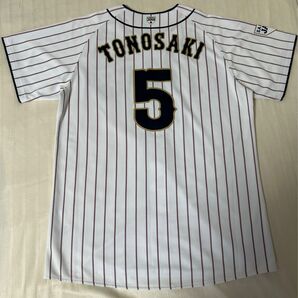 Lサイズ 外崎修汰 5 アシックス asics 侍JAPAN ユニフォーム ホームVer ホワイト 侍ジャパン 野球日本代表