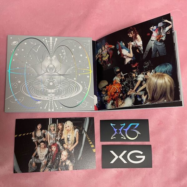 【開封済】 XG MILLION PLACES CD ステッカー ポストカード JURIN CHISA HINATA ヒナタ